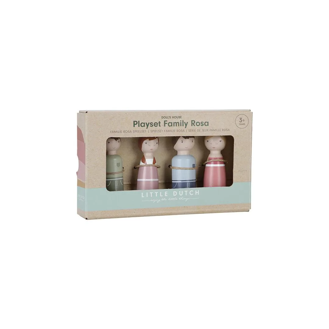 Little Dutch Dollhouse Expansion Set Family - Rosa