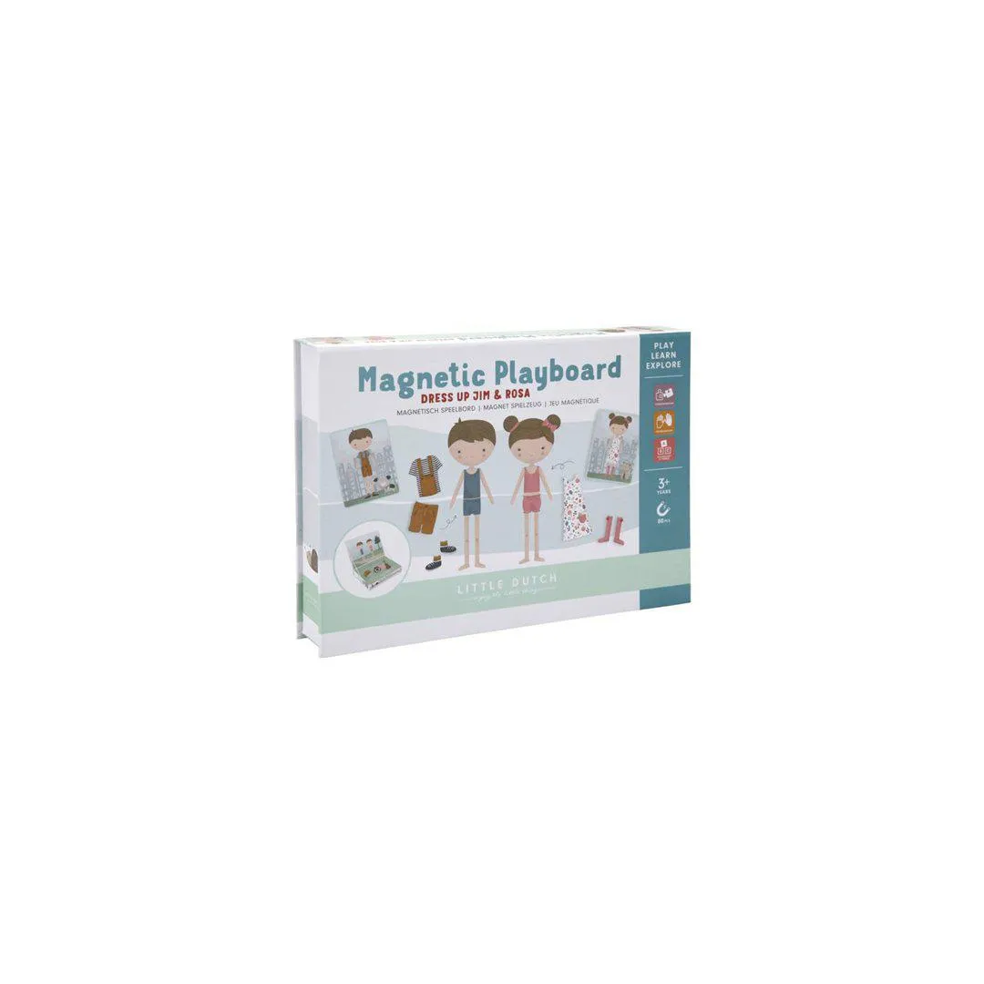 Little Dutch Magnetic Playboard - Jim   Rosa