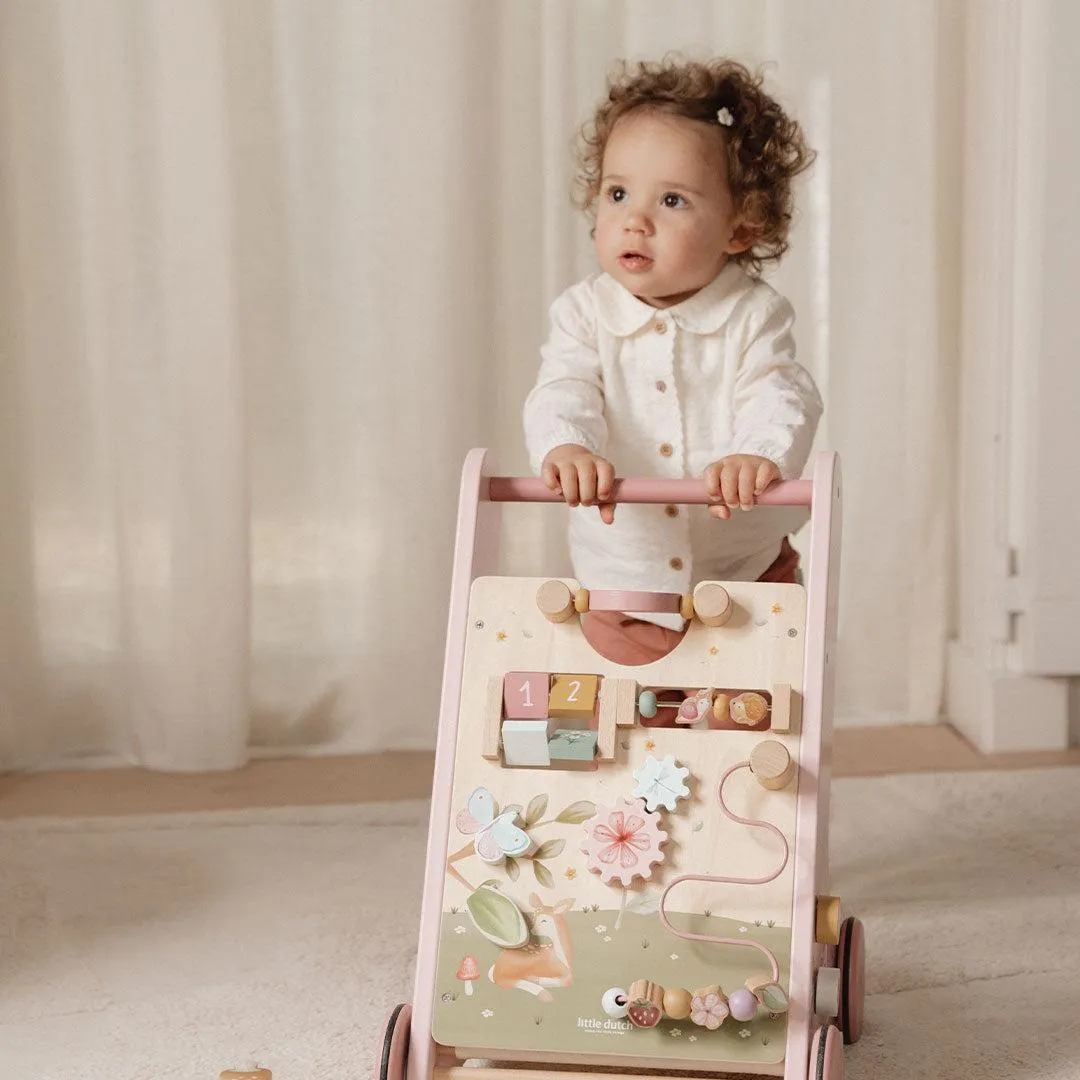 Little Dutch Multi-Activity Baby Walker - Fairy Garden
