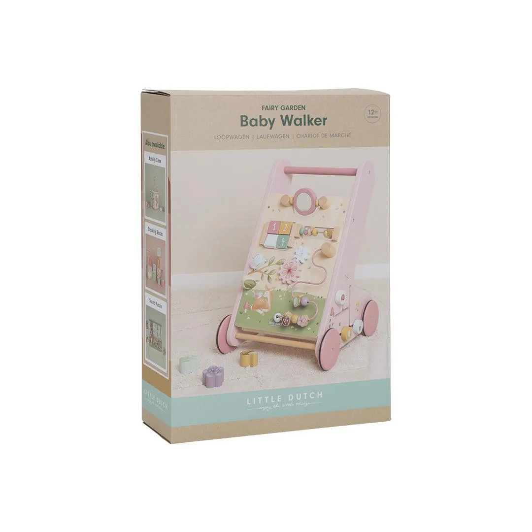 Little Dutch Multi-Activity Baby Walker - Fairy Garden