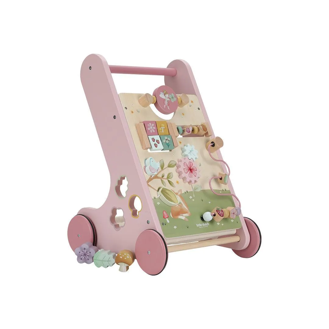 Little Dutch Multi-Activity Baby Walker - Fairy Garden