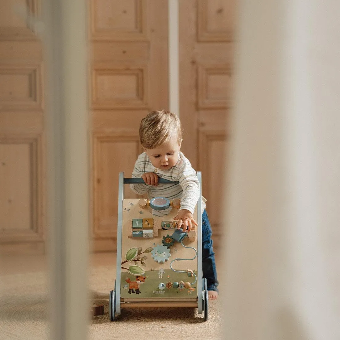 Little Dutch Multi-Activity Baby Walker - Forest Friends