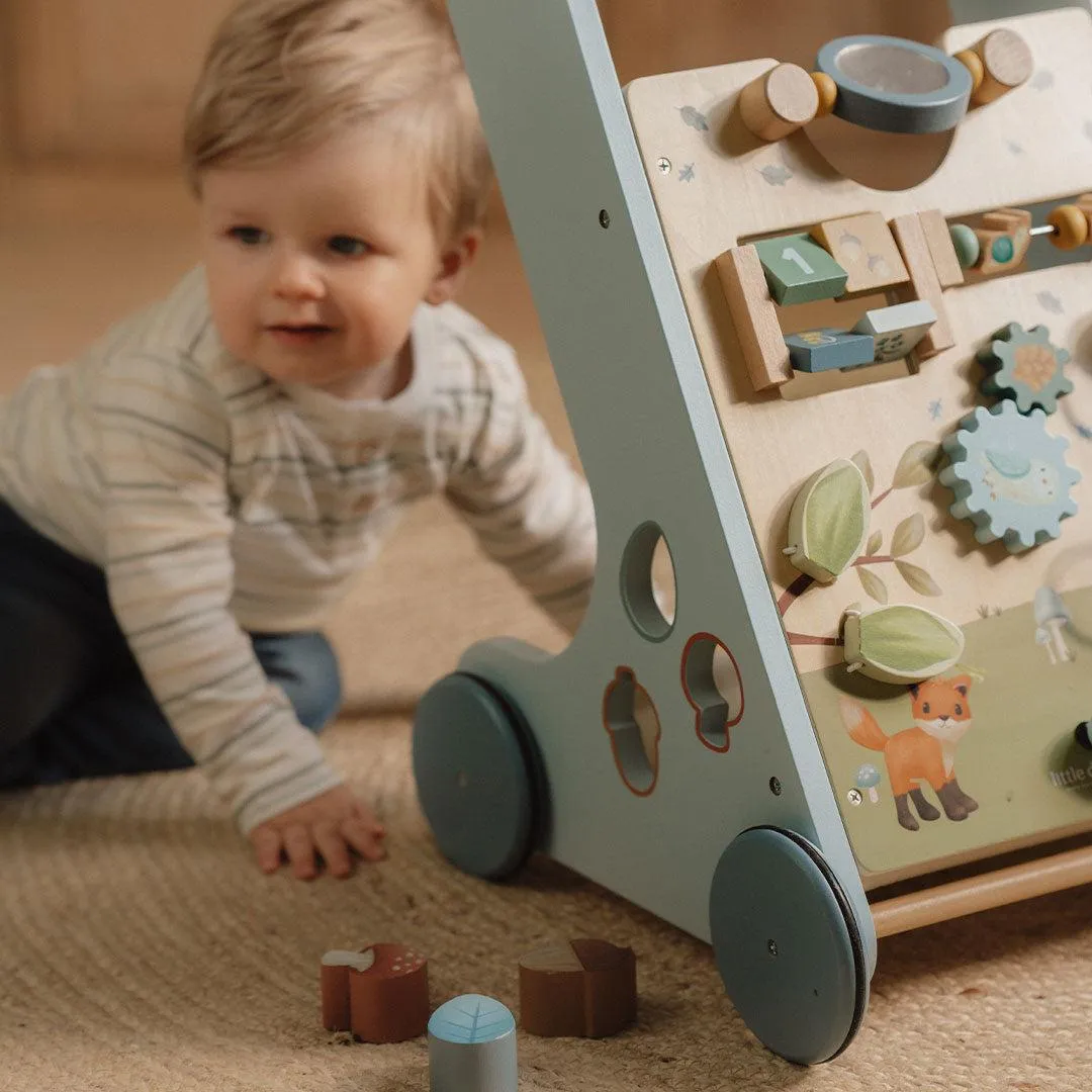 Little Dutch Multi-Activity Baby Walker - Forest Friends