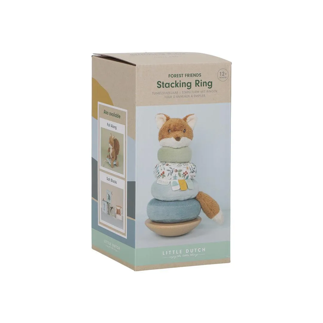 Little Dutch Rocking Ring Stacker - Forest Friends - Soft