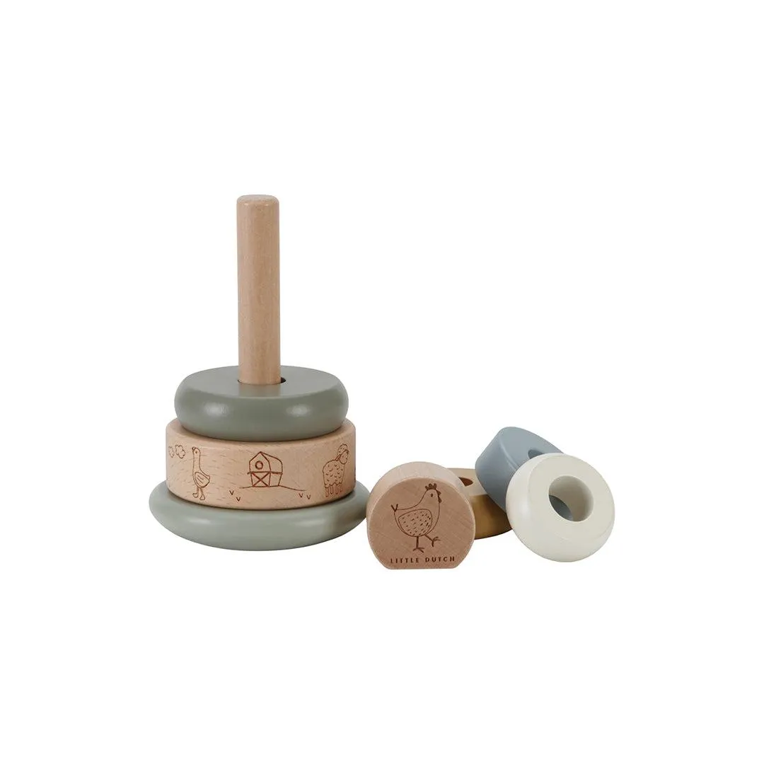 Little Dutch Rocking Ring Stacker - Little Farm
