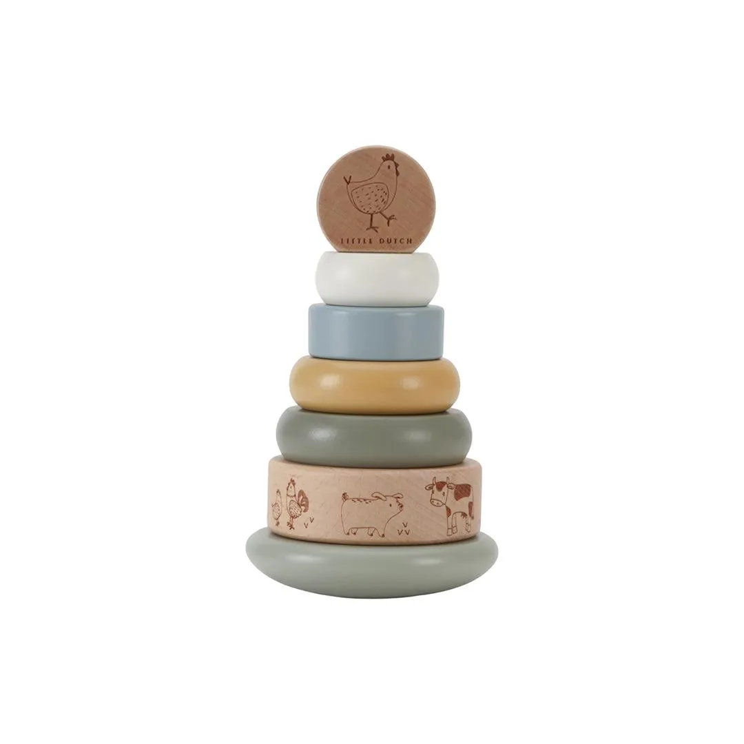 Little Dutch Rocking Ring Stacker - Little Farm