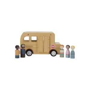 Little Dutch School Bus With Figures
