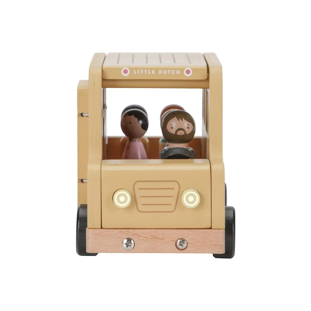 Little Dutch School Bus With Figures