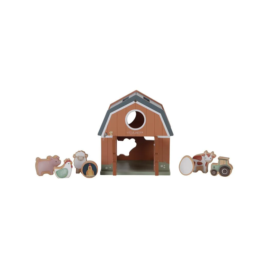 Little Dutch Shape Sorter   - Little Farm