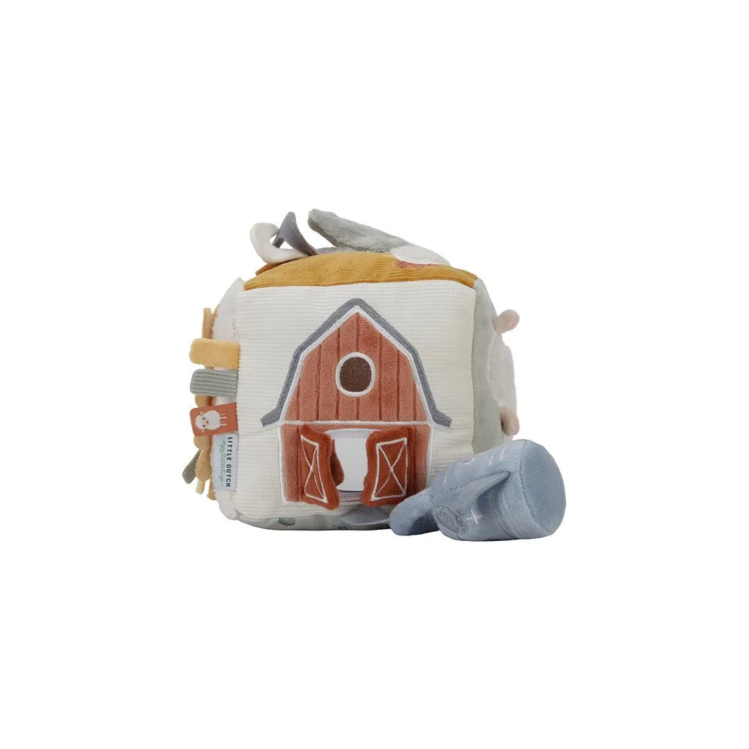 Little Dutch Soft Activity Cube  - Little Farm