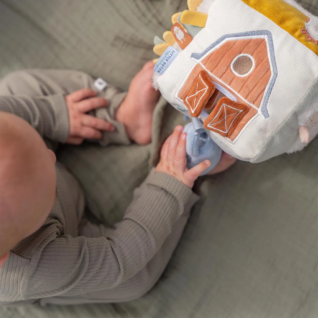 Little Dutch Soft Activity Cube  - Little Farm