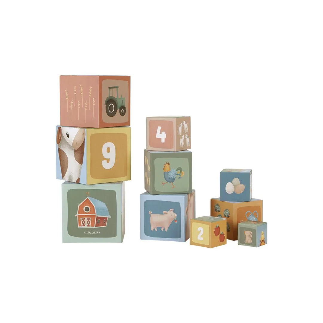 Little Dutch Stacking Blocks - Little Farm