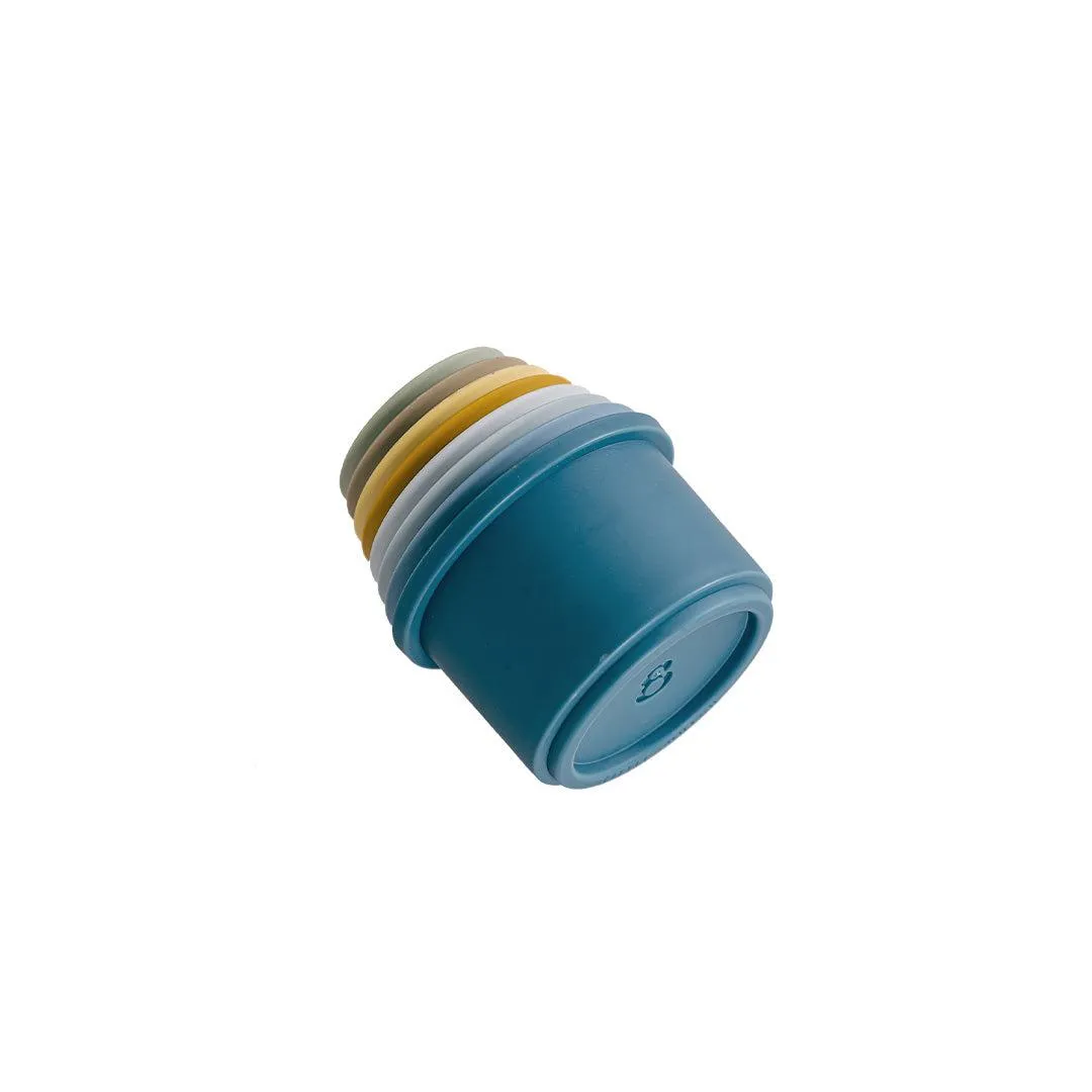 Little Dutch Stacking Cups - Blue