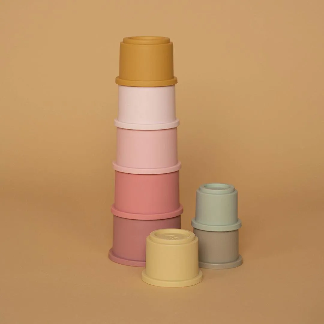 Little Dutch Stacking Cups - Pink