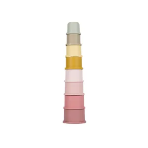 Little Dutch Stacking Cups - Pink