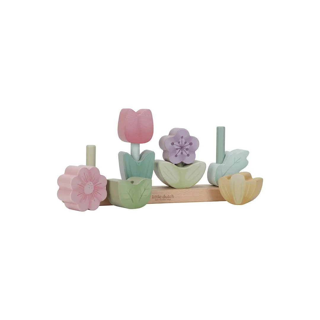 Little Dutch Stacking Puzzle Flowers - Fairy Garden