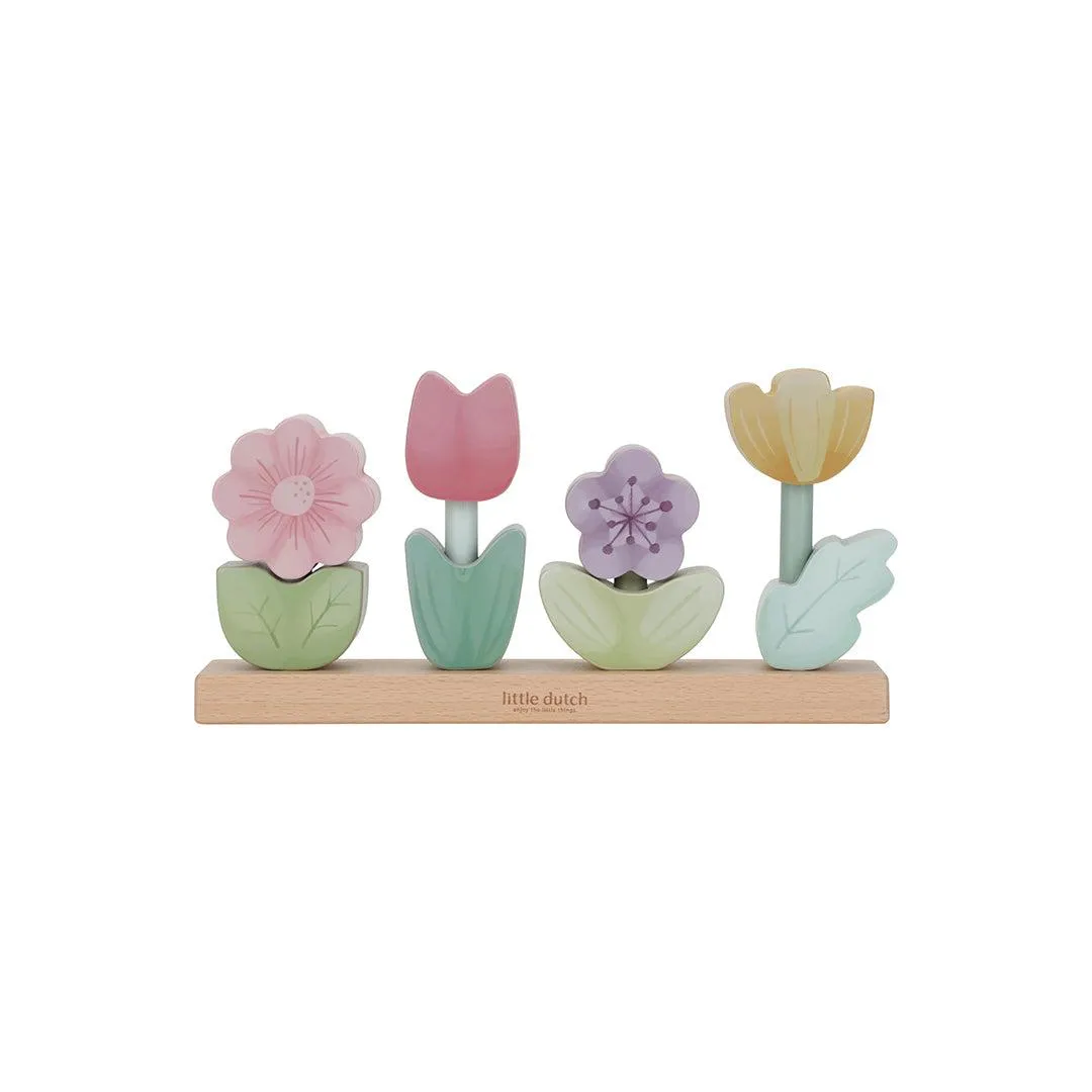 Little Dutch Stacking Puzzle Flowers - Fairy Garden