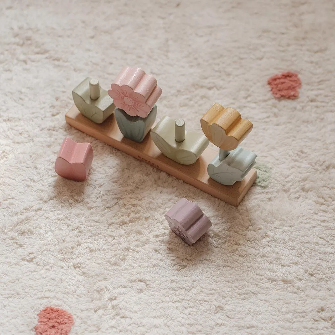 Little Dutch Stacking Puzzle Flowers - Fairy Garden