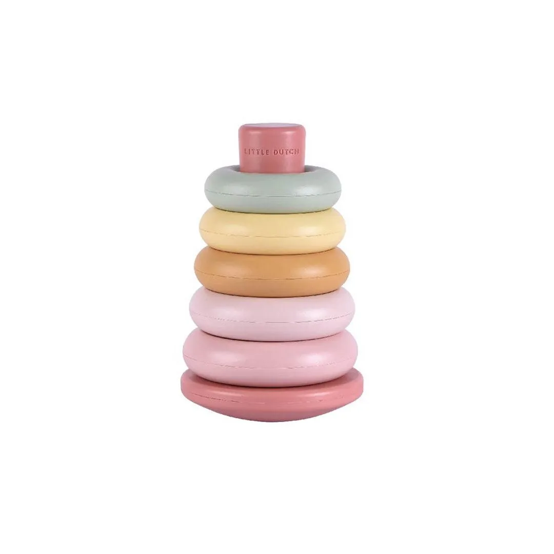 Little Dutch Stacking Rings - Pink