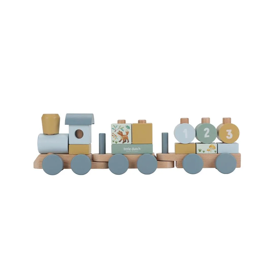 Little Dutch Stacking Train - Forest Friends
