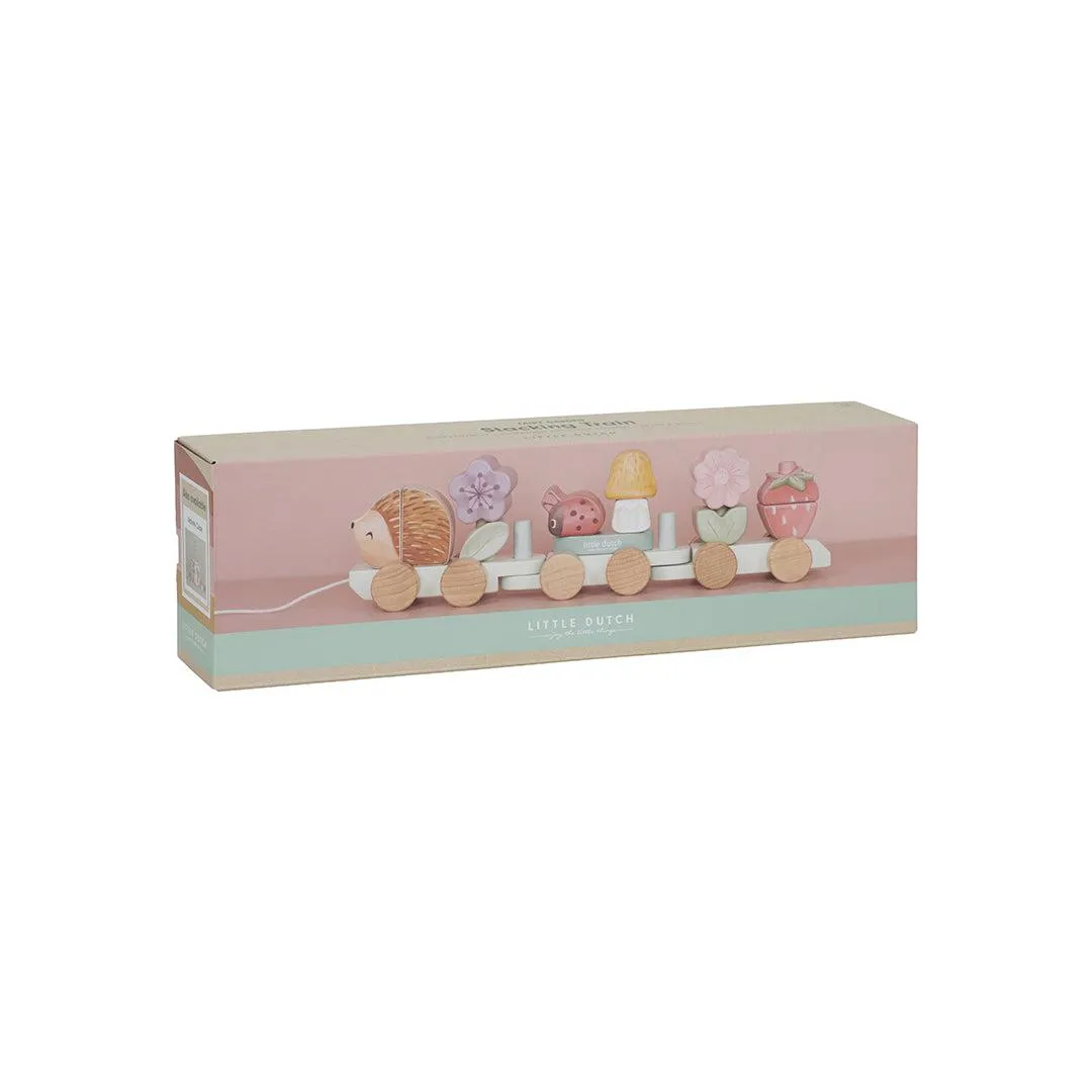 Little Dutch Stacking Train Hedgehog - Fairy Garden