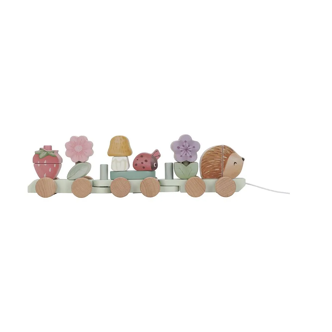 Little Dutch Stacking Train Hedgehog - Fairy Garden
