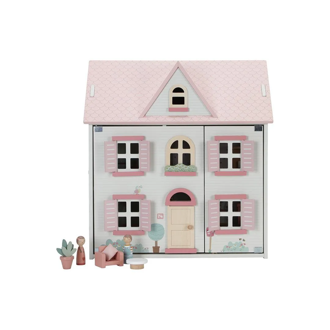 Little Dutch Wooden Dollhouse  - Pink