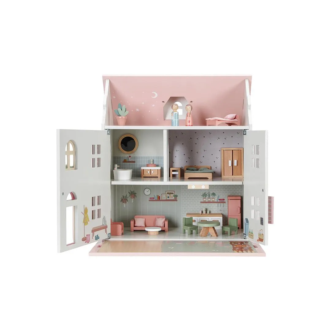 Little Dutch Wooden Dollhouse  - Pink