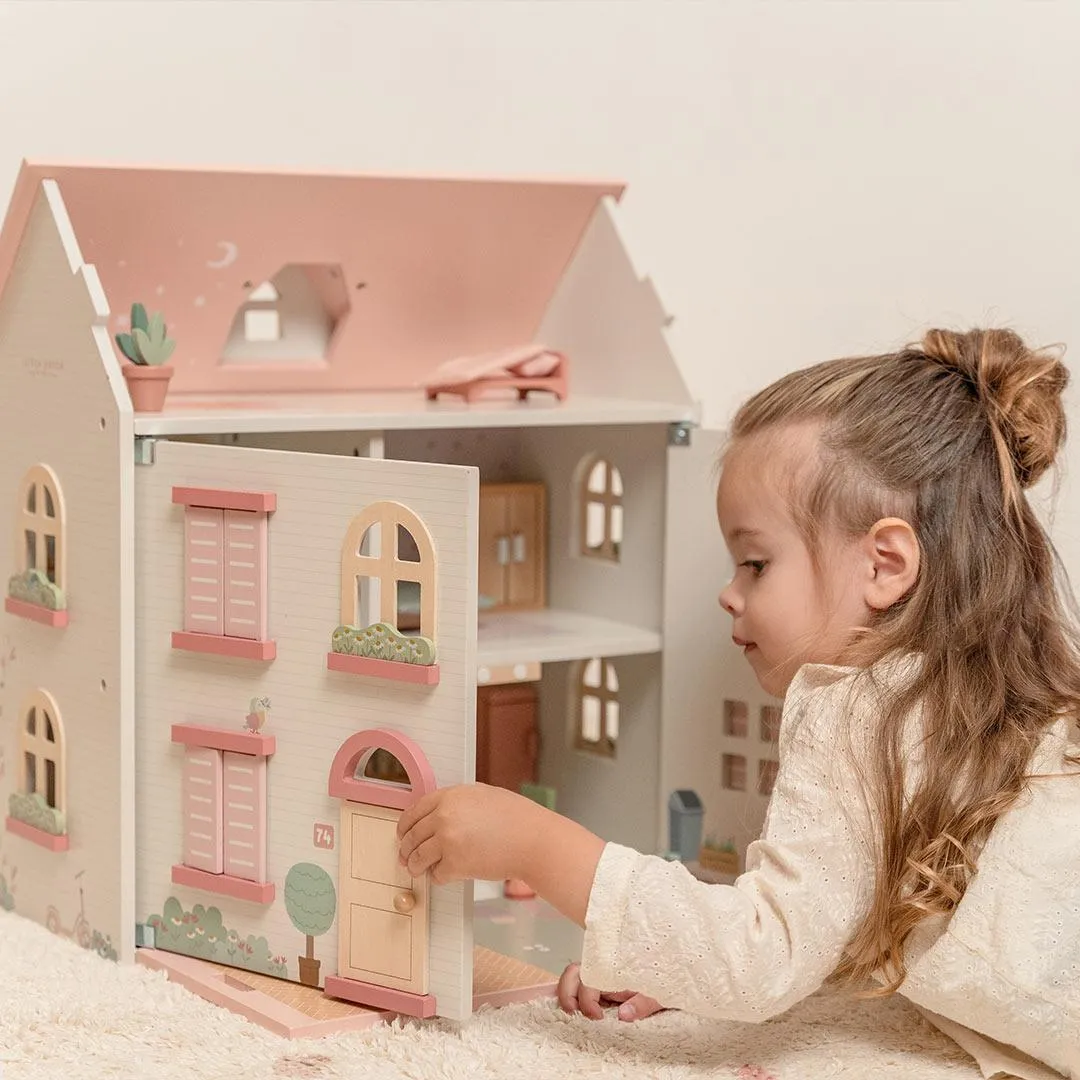 Little Dutch Wooden Dollhouse  - Pink