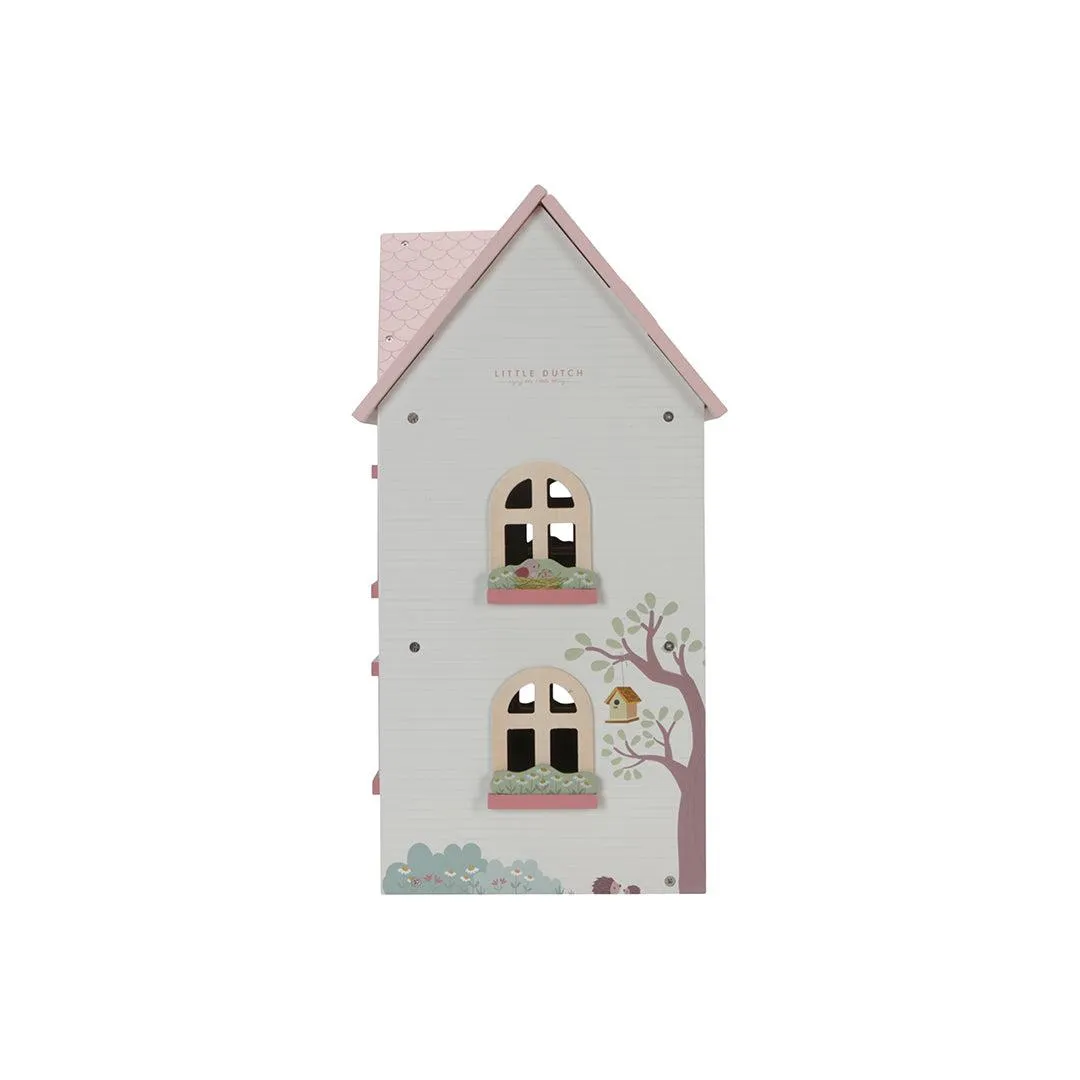 Little Dutch Wooden Dollhouse  - Pink