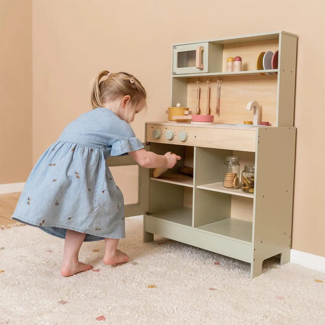 Little Dutch Wooden Play Kitchen - Mint