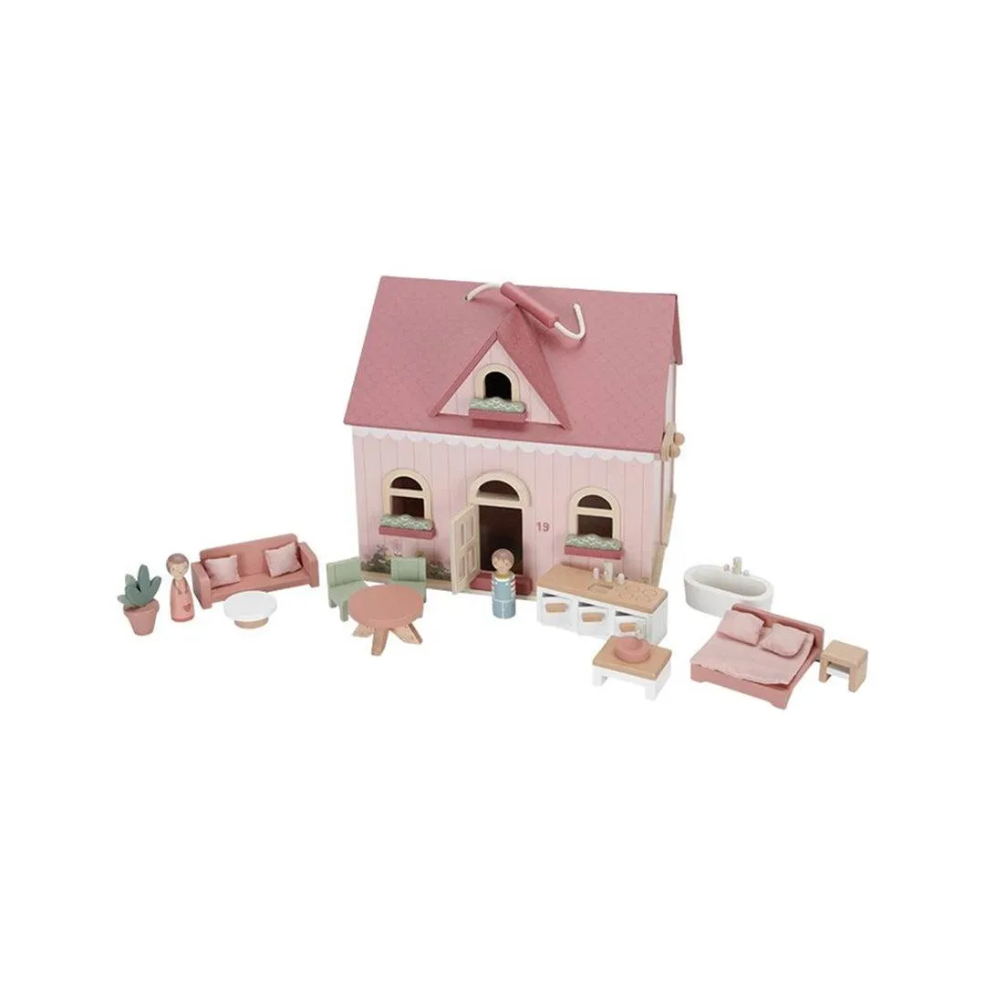 Little Dutch Wooden Portable Dollhouse