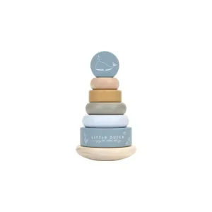 Little Dutch Wooden Rocking Ring Stacker Adventure - Ocean