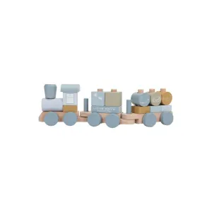 Little Dutch Wooden Stacking Train - Ocean