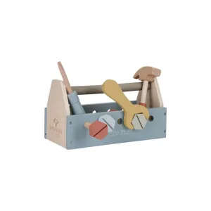 Little Dutch Wooden Toolbox - Blue