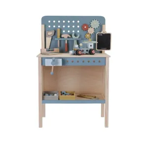 Little Dutch Wooden Workbench - Blue