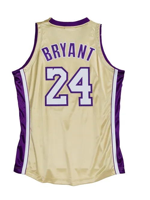 Los Angeles Lakers Kobe Bryant Hall of Fame #24 Authentic Jersey
