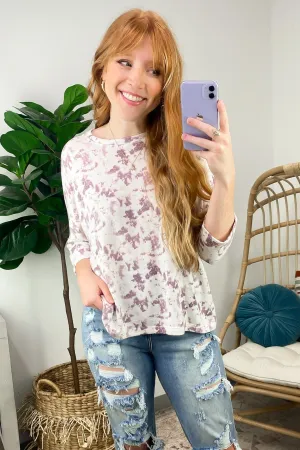 Madeirah Tie Dye Relaxed Top - FINAL SALE