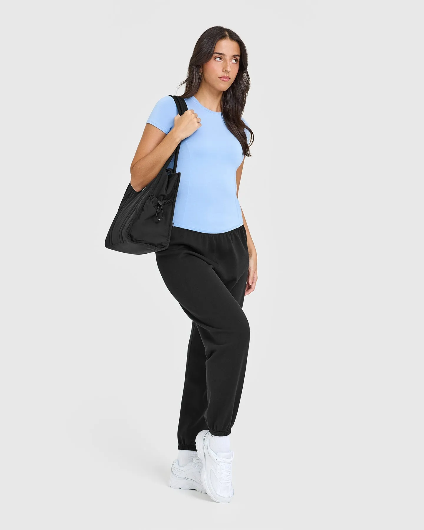Mellow Soft Short Sleeve T-Shirt | Powdered Blue