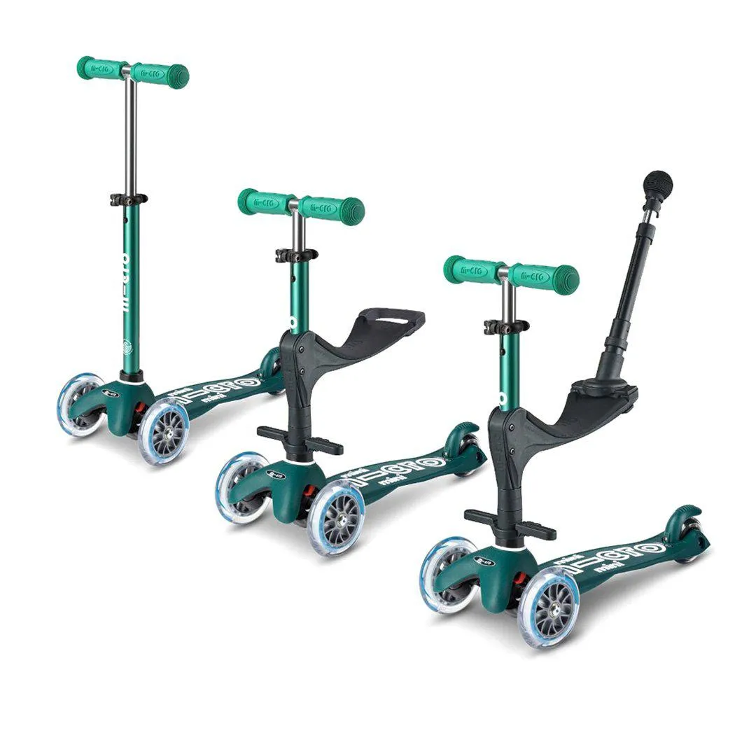 Micro Scooters 3-in-1 Deluxe Mini Micro ECO LED Bundle
