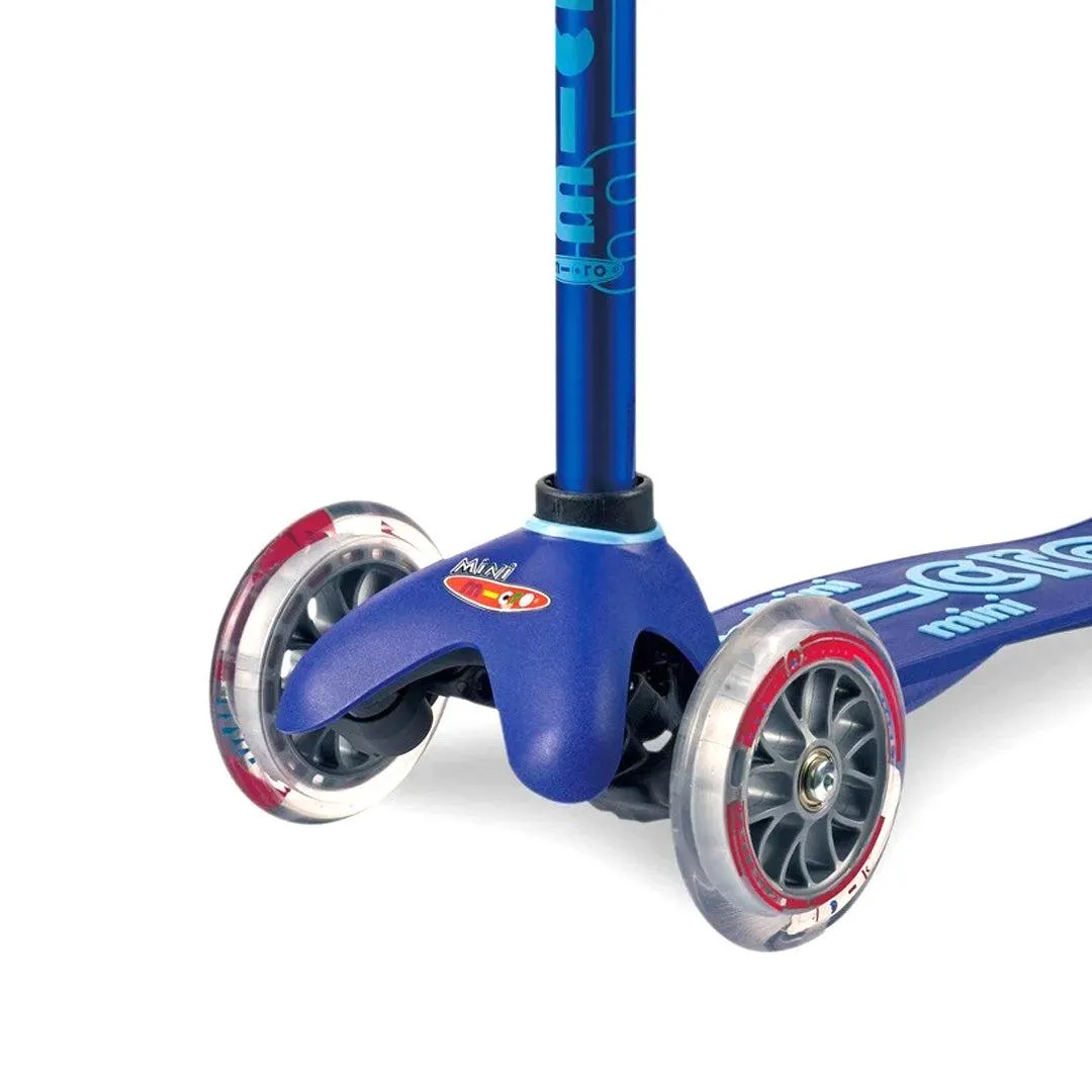 Micro Scooters 3 In 1 Deluxe Plus Scooter   Push Handle - Blue