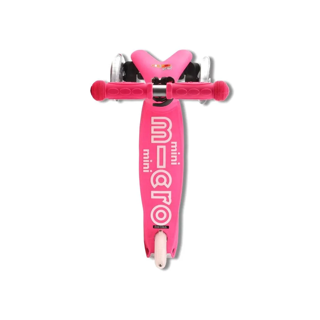Micro Scooters 3 In 1 Deluxe Plus Scooter   Push Handle - Pink