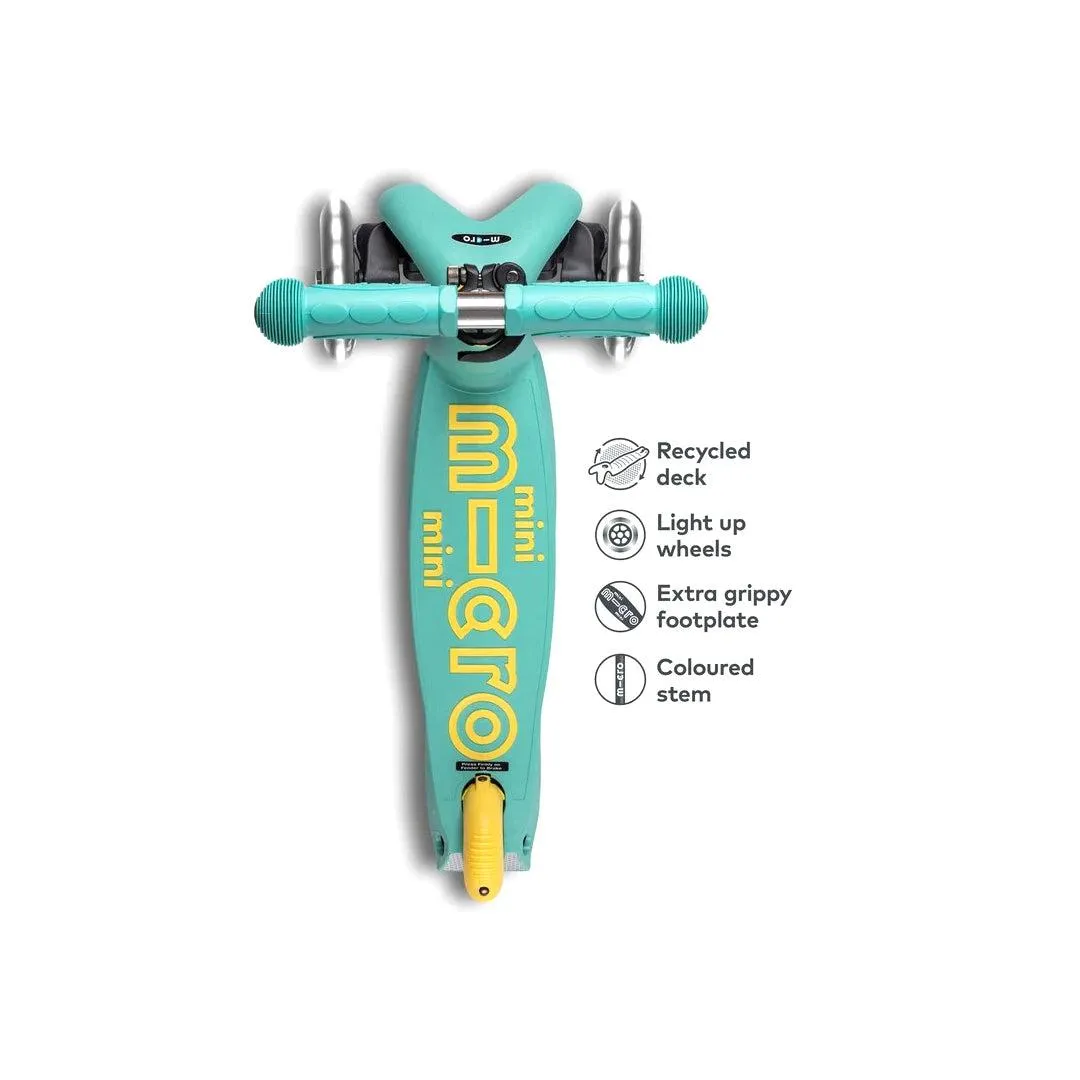 Micro Scooters Deluxe Mini Eco Scooter - Mint LED