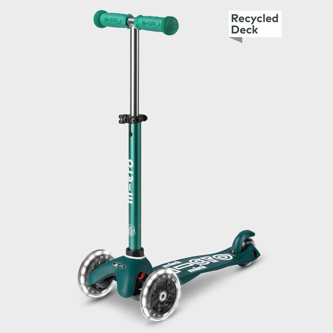 Micro Scooters Deluxe Mini Micro ECO Scooter - Green LED