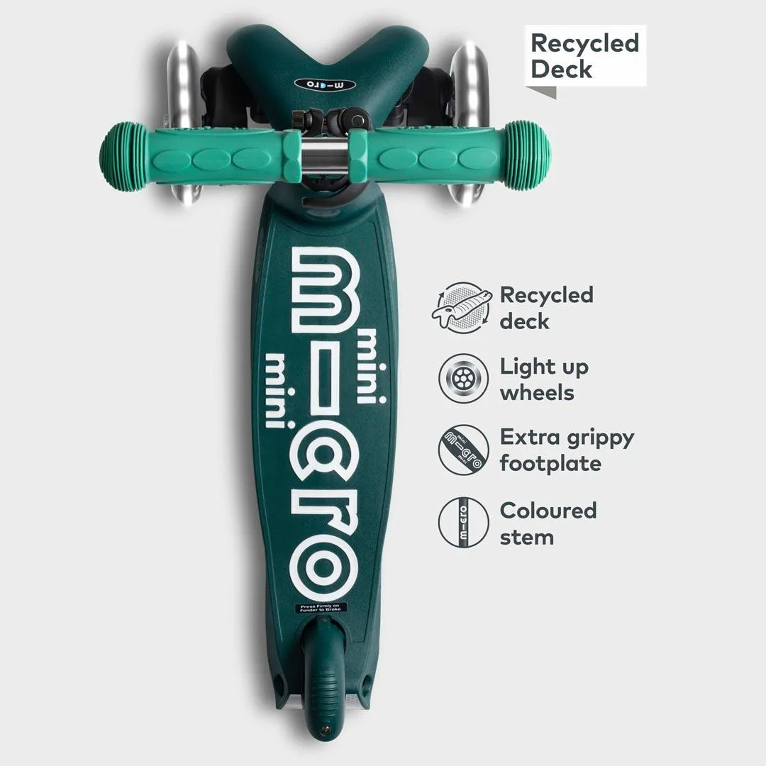 Micro Scooters Deluxe Mini Micro ECO Scooter - Green LED