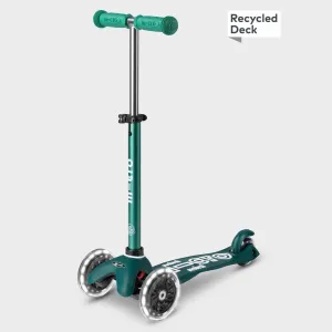 Micro Scooters Deluxe Mini Micro ECO Scooter - Green LED