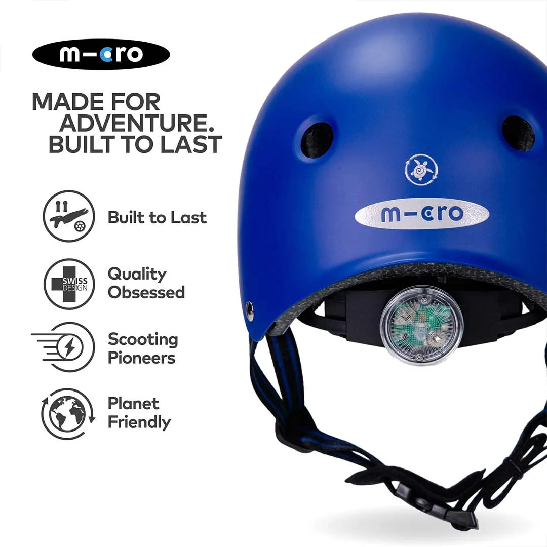 Micro Scooters Eco Matt Helmet - Blue