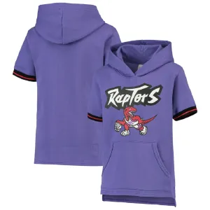 Mitchell & Ness NBA Youth Boys (8-20) Toronto Raptors Short Sleeve French Terry Hoodie