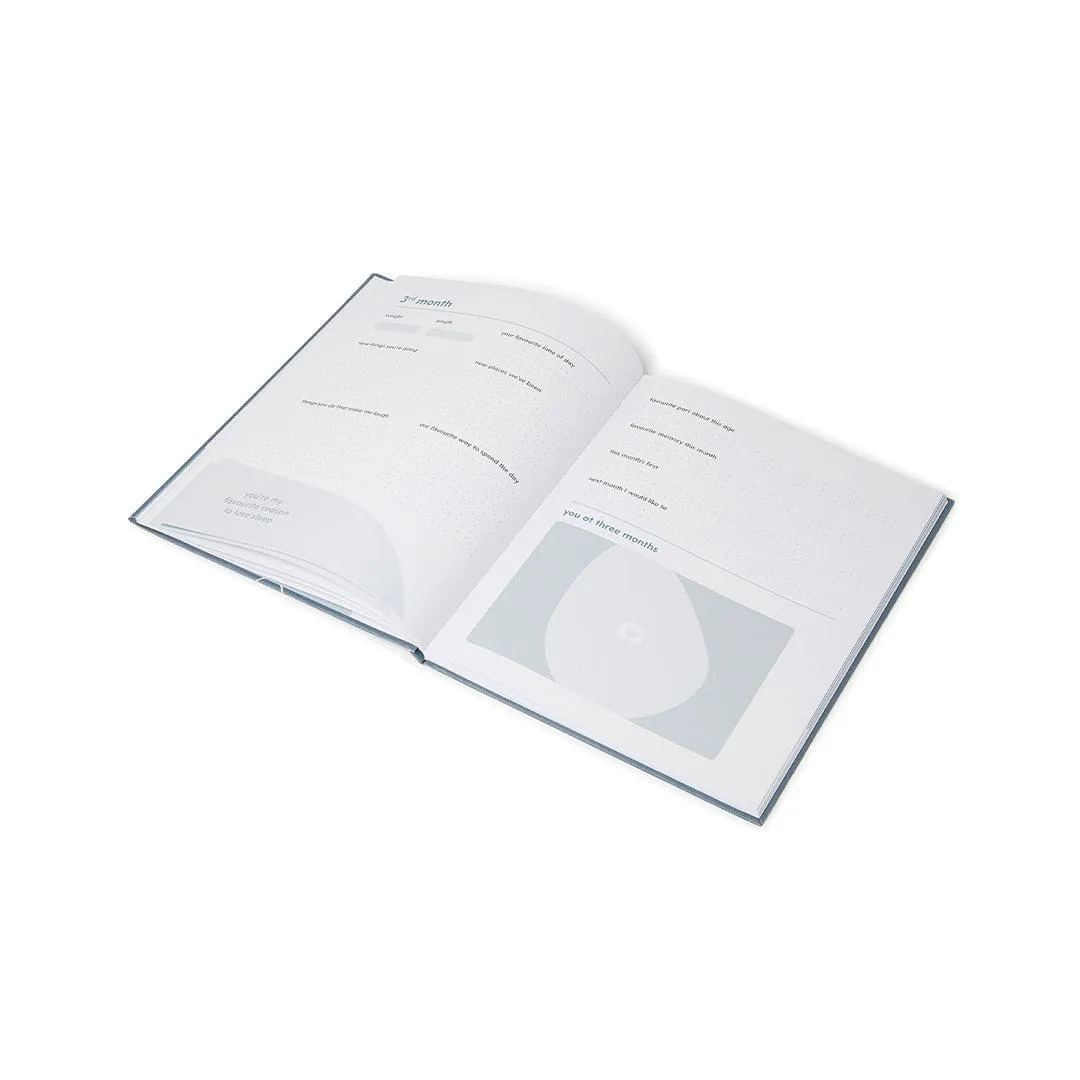MORI Hello Baby Book - Blue