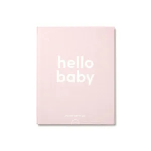 MORI Hello Baby Book - Blush